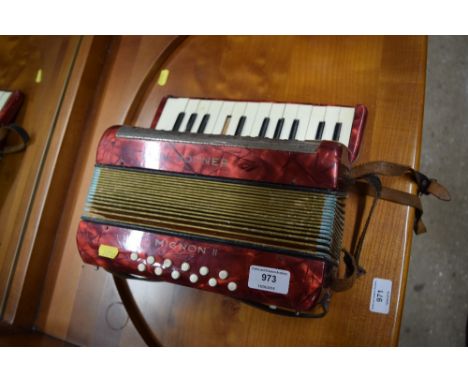A Honer piano accordion 