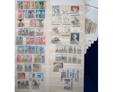 Stamps, World collection housed in 3 stockbooks an album and loose to include Austria, Germany, Jugoslavia, Malta & Switzerla