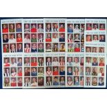 Trade issue, Thomson, Famous Football Club Colours & Players, set of 12 large size paper supplements
