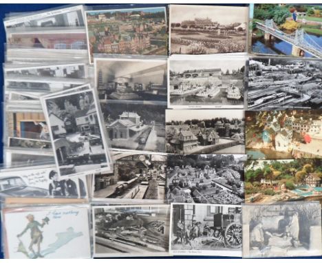 Postcards, a mixed subject selection of approx. 200 cards to include retail shops, ventriloquists, orphanages, lighthouses, i