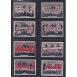 Cigarette cards, Bucktrout, Football Teams, 'M' size (set, 50 cards) (gd/vg)