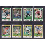 Trade cards, Panini, Soccer Superstars 1988 (set of 100 cards including 4 unmarked checklists, nos