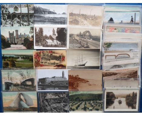 Postcards, Australia, a good and varied collection of approx. 160 cards, with New Zealand Bowling tour Australia 1906, Austra