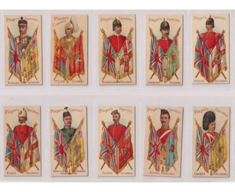 Cigarette cards, Player's, Military Series, (set, 50 cards) (a few with light toning to backs otherwise gd/vg)