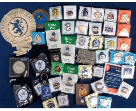 Football badges etc, Millwall FC, a collection of 28 limited edition match badges for various games, several commemorative is