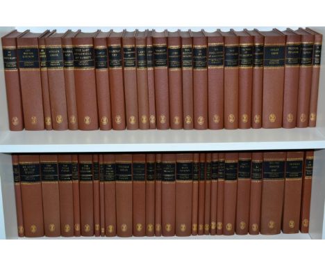 Trollope, Anthony 59 volume set of the Trollope Society Works comprising:  47 novels and the Autobiography from the Society's