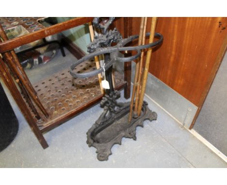 Cast iron stick stand