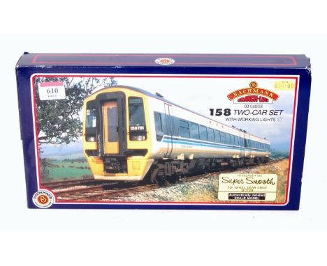 Bachmann class 158 2 car DMU in Scotrail Express livery (M-BM)