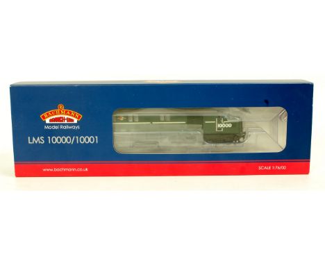 Bachmann 31-996, LMS 10000 BR Green, Eggshell Blue Waistband, 21 DCC (M-BM)