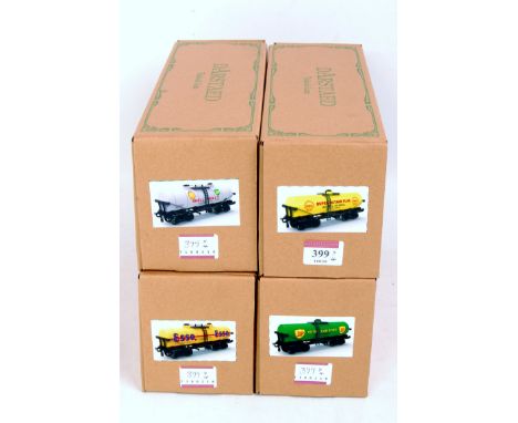4x Darstaed bogie tankers including Shell Super Octane Plus, BP, Shell Mex Ltd and Esso (M-BM)