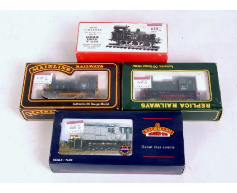 Bachmann BR green class 08 diesel shunter No. D3729 (G-BG) Bachmann ex Replica BR green class 03 diesel shunter No. D2083 (G-