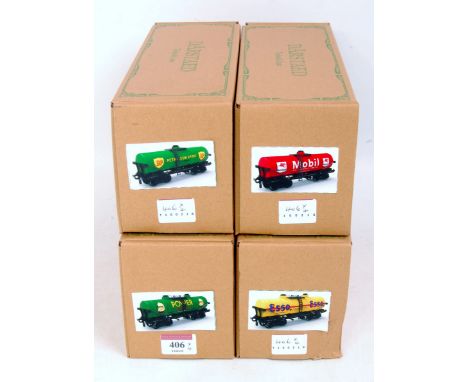 4x Darstaed bogie tankers including Power, Mobil, Esso and BP (M-BM)