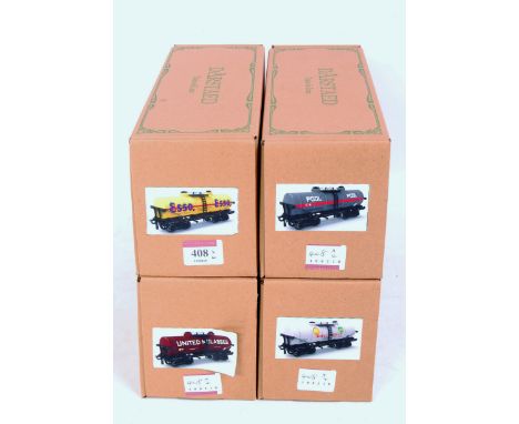 4x Darstaed bogie tankers including Esso, United Molasses, light Pool and Shell Mex Ltd (M-BM)
