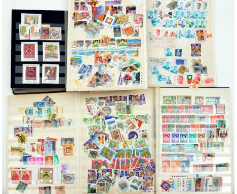 A quantity of British and Commonwealth postage stamps, mostly Geo VI and ERII, some Geo V, including a few Jubilee issues, an