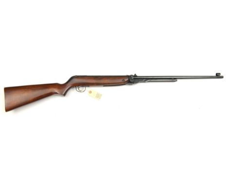 A .22” Webley Mark 3 underlever air rifle, c 1957-61, number 37037. GWO & Clean Condition (a few spots and light marks to fin