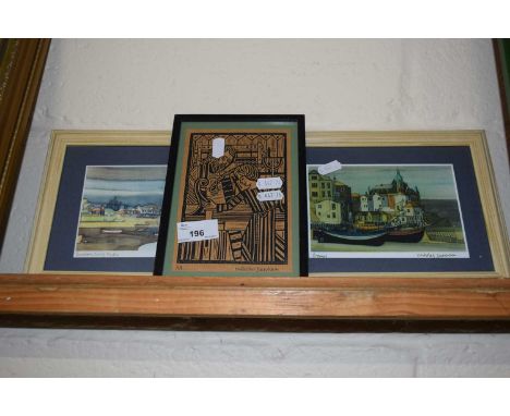 Nicholas Barnham, a group of three small prints