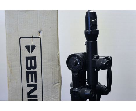 Benbo Tripod, model 1 with ball and socket head in makers box