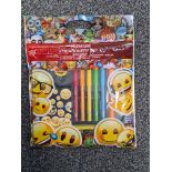 50 x Emoji Stationery Sets