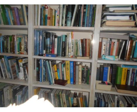 VARIOUS BOOKS   a shelf, incl nat. history