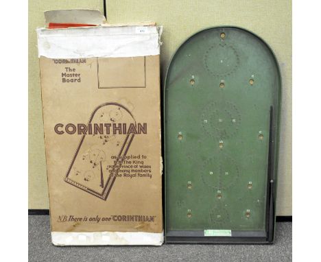 A Corinthian Bagatelle game, boxed