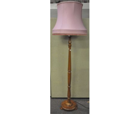 A standard lamp, 162cm excluding lamp shade