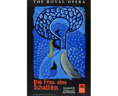 •AFTER DAVID HOCKNEY, OM, CH, RA (b.1937) THE ROYAL OPERA: DIE FRAU OHNE SCHATTEN (RICHARD STRAUSS) (HP 204) Offset lithograp