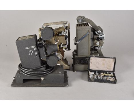 A Paillard Bolex G3 Tri-Gauge Cine Film Projector, with sprockets for 9.5, 16 &amp; 8mm gauges, with Dallmeyer 1½" and ¾" len