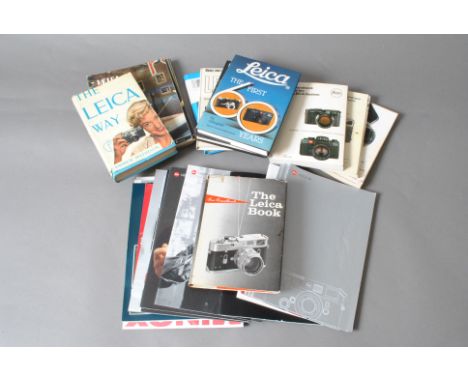 Leica Camera Literature, including 1960s Leica Fotografie magazines, The Leica Way, Leica-R, M6-M1, Reflex Practice R5-R3, Th