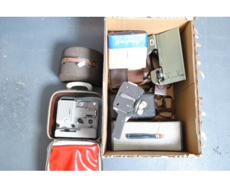 A Collection of Bell &amp; Howell and Other Cine Cameras,  including a Bell &amp; Howell Filmo Autoload 16mm magazine camera,