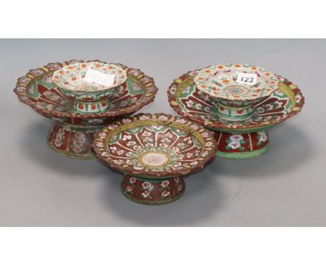 A group of Chinese Straits ceramic dishes, 19th century