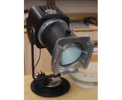 A Mole Richardson Vintage stage lamp