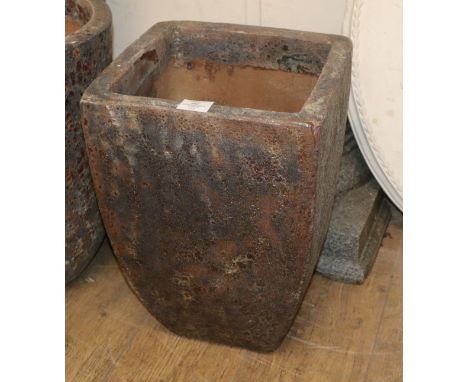 An Atlantis garden planter W.33cm