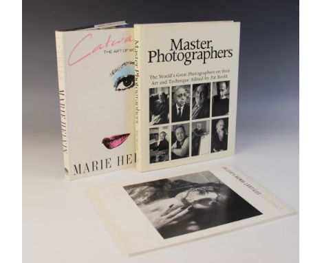 PHOTOGRAPHY INTEREST: Marie Helvin, CATWALK - THE ART OF MODEL STYLE, signed first edition, black cloth boards, DJ, Pavilion 