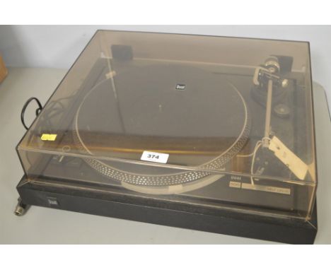 Dual 505 record player.