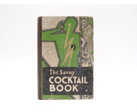 Harry Craddock: 'The Savoy Cocktail Book', London, Constable &amp; Company, 1930, 1st edition, signed and inscribed "Here's H