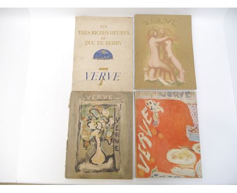 Marc Chagall, Joan Miro, Henri Matisse, Georges Braque, Fernand Leger original lithographs - 'Verve. An Artistic and Literary