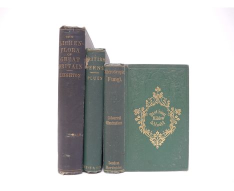 Margaret Plues: 'British Ferns', London, Lovell Reeve, 1866, 1st edition, 16 tissue guarded coloured litho plates as called f