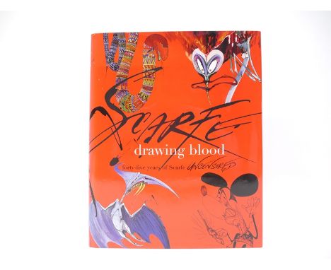 Gerald Scarfe: 'Drawing Blood', 2005, first edition, signed, original cloth, dust wrapper. Provenance Ian Latter