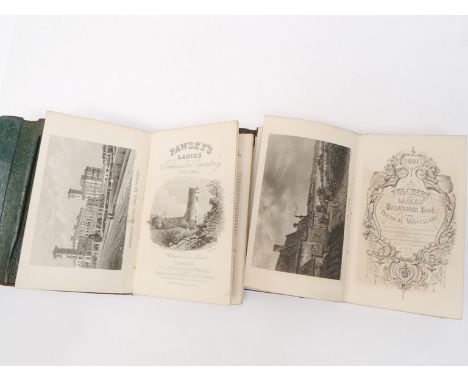'Pawsey's Ladies Fashionable Repository For 1883', numerous engravings including Whitlingham, Norfolk; New Museum Ipswich; Ro