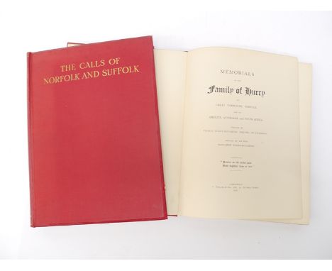 Thomas Hurry-Houghton: 'Memorials of the Family of Hurry, of Great Yarmouth, Norfolk, and of America, Australia, and South Af