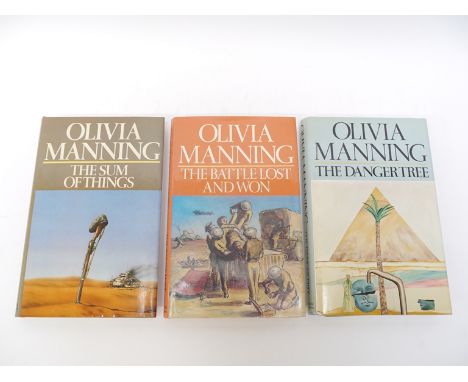 Olivia Manning, The Levant Trilogy: 'The Danger Tree - The Battle Lost and Won - The Sum of Things', London, Weidenfeld &amp;