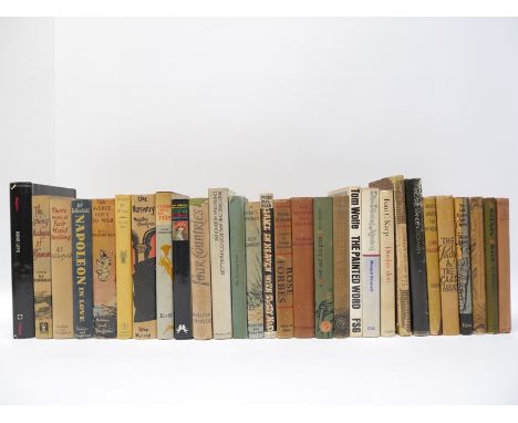 A collection of 30 modern 1st editions etc., including John Coates: 'Patience', London, Gallancz, 1953, 1st edition, autograp