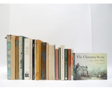 A collection of assorted books, mainly private press, illustrated, typography related etc., including 'Signature: A Quadrimes