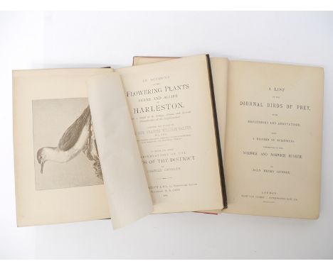 John Henry Gurney Snr: 'A List of the Diurnal Birds of Prey, with References and Annotations; Also a Record of Specimens Pres