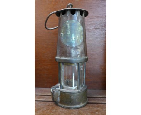 A miner's lamp 