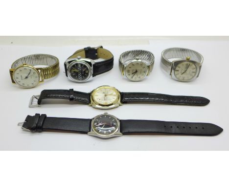 Wristwatches including Favre-Leuba and Timex 