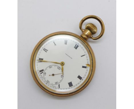 A plated pocket watch 