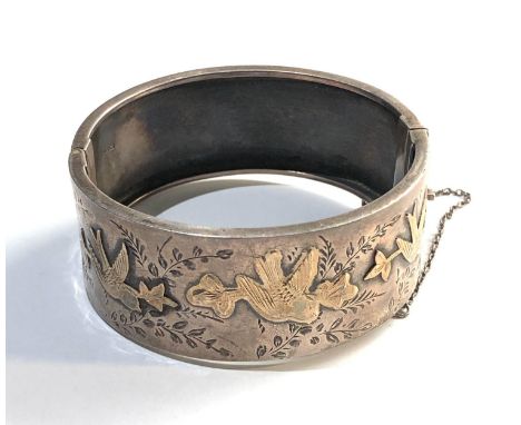 victorian silver bangle 