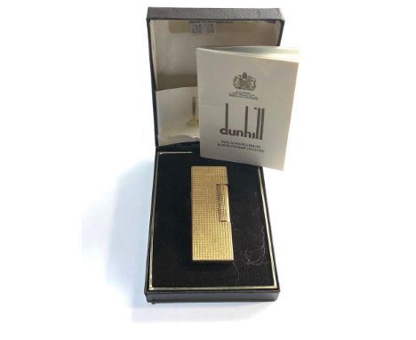 Boxed Vintage dunhill lighter 
