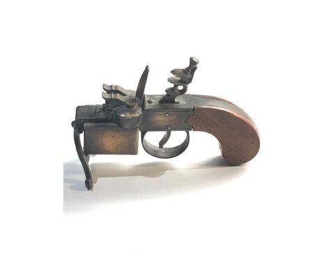 Vintage dunhill tinder pistol lighter 